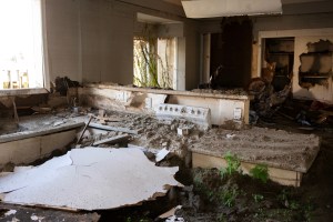 Eskdale flood damaged home