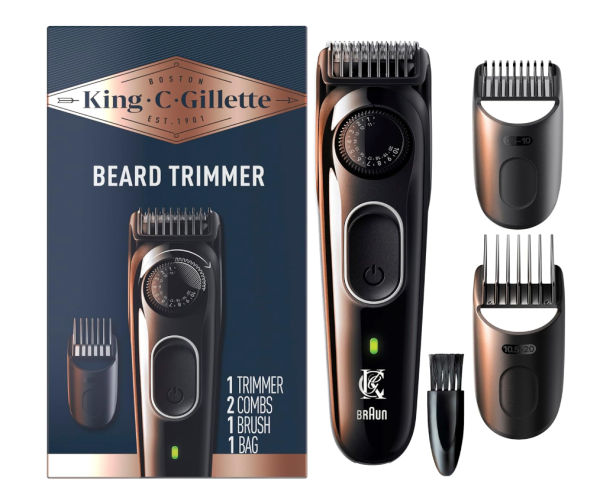 king c gillette cordless beard trimmer for men review