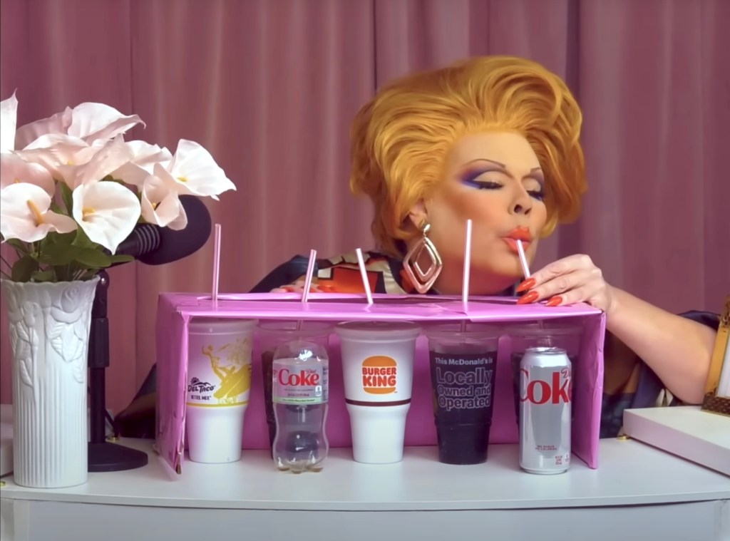 delta work diet coke drag queen