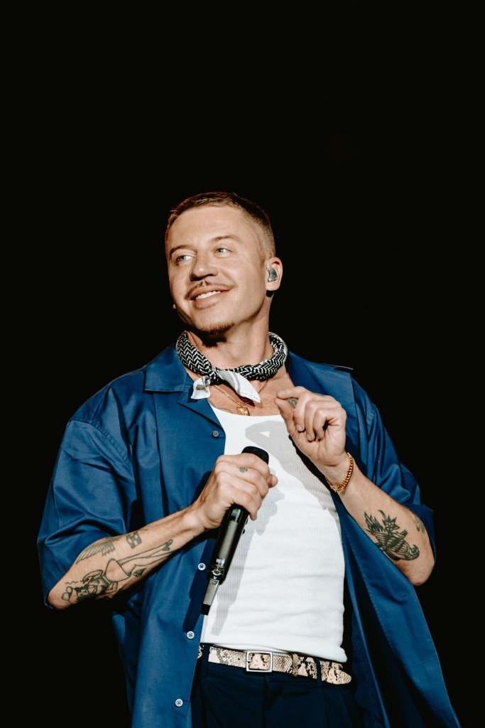 Macklemore performing in Lisbon, Portugal. Photo by Shutterstock.