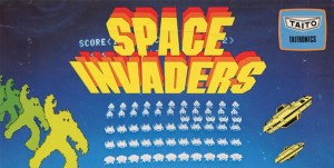 space invaders flyer