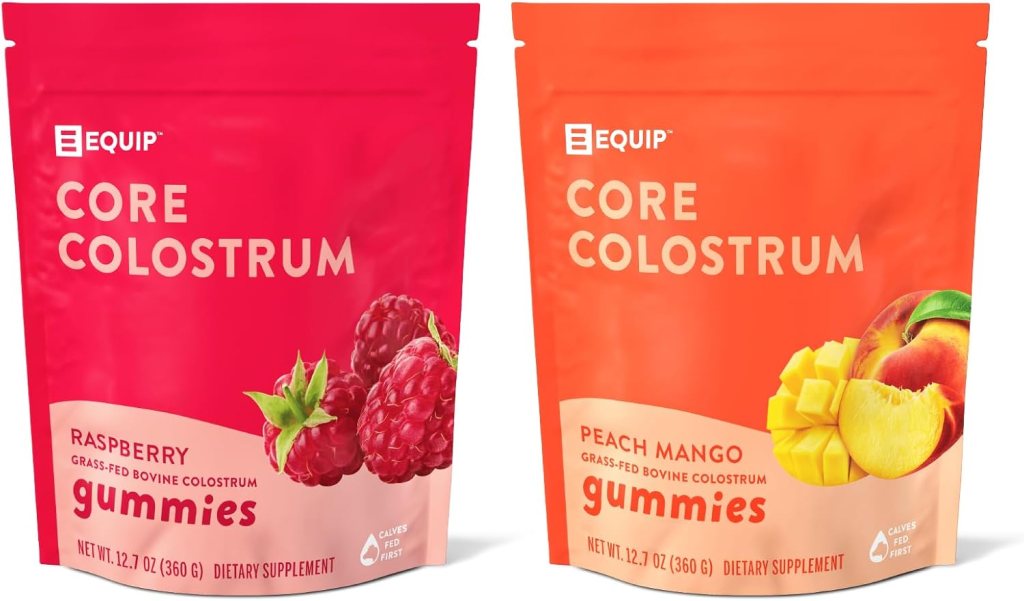 equip foods core colostrum gummies