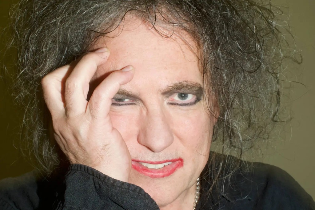 Robert Smith the cure photo by Sam Rockman