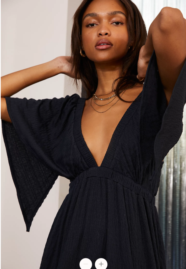 free people la la maxi dress