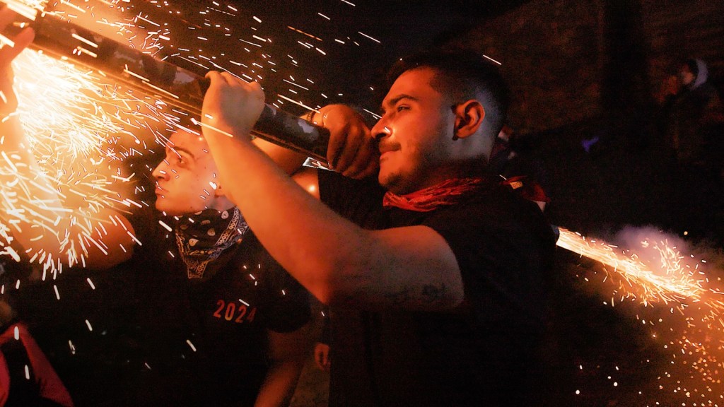 Why Are These Greek Villagers Firing Thousands of Rockets at Each Other?