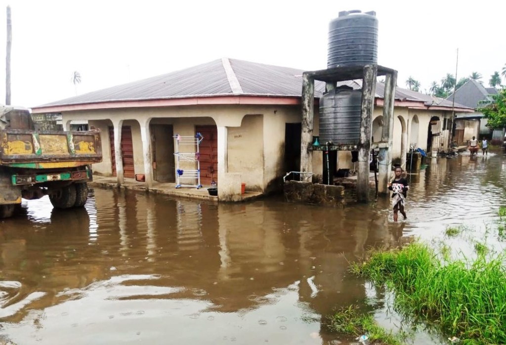 Flooding in Nigeria in 2022.