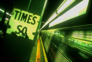 Times Square subway station in New York