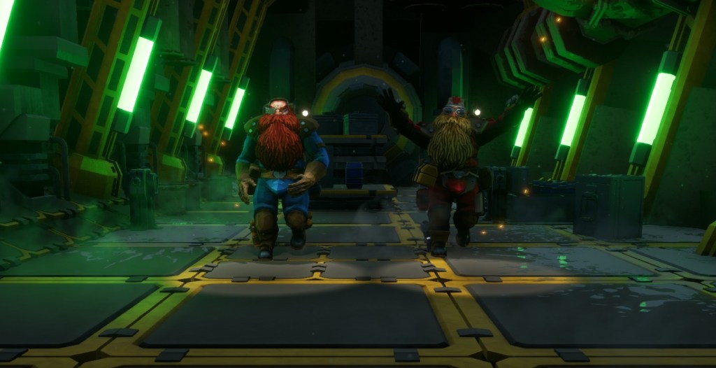 Two dwarves in Deep Rock Galactic