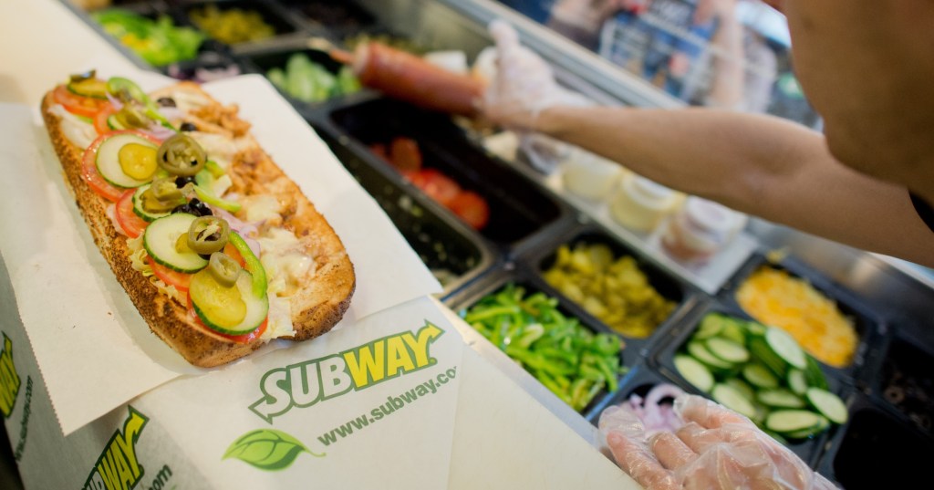 Subway sandwich