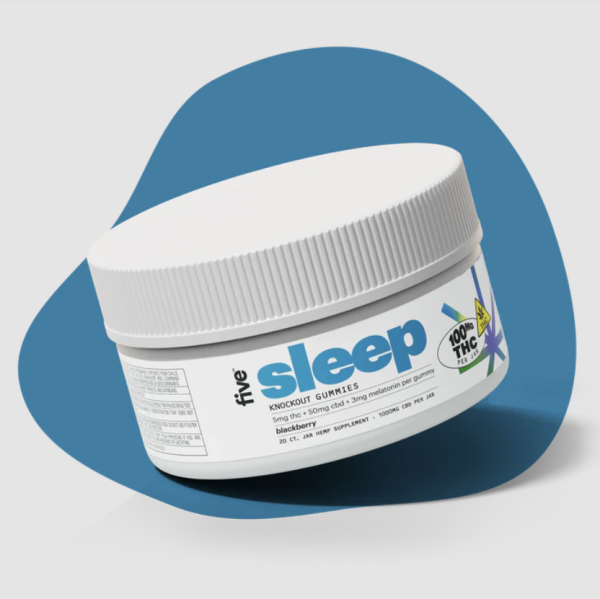 Knockout Sleep THC + CBD Gummies