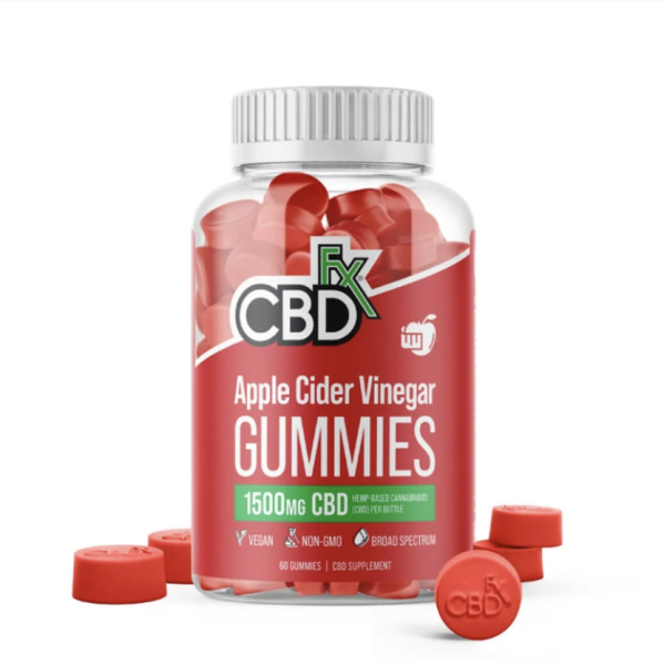 CBD Gummies with Apple Cider Vinegar 1500mg