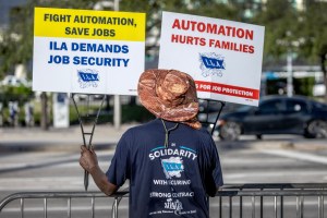 Longshoremen Strike