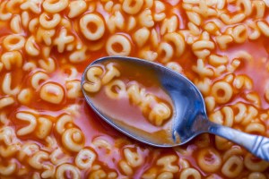 SpaghettiOs pasta spoon