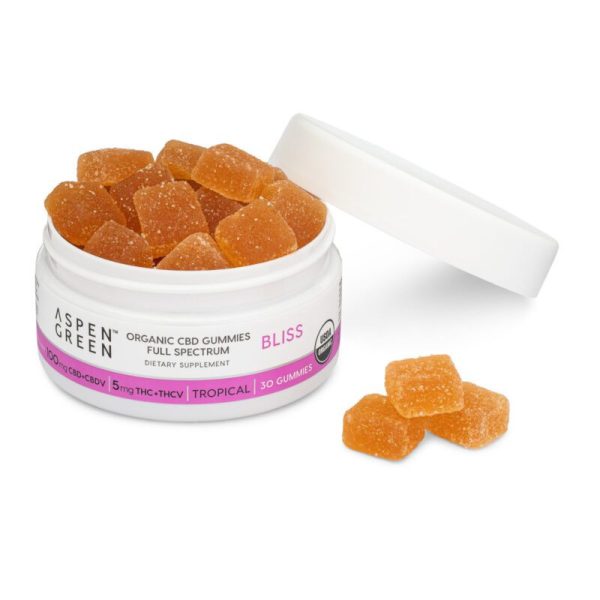 Bliss Organic Full Spectrum CBD Gummies