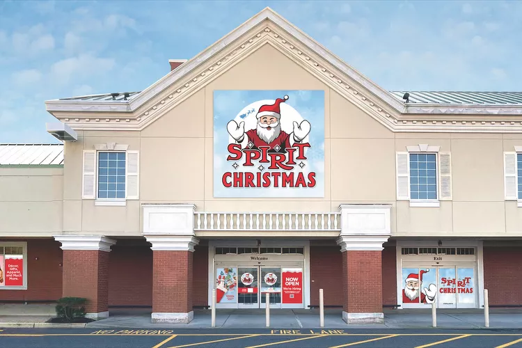 spirit christmas stores