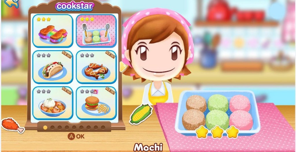 Cooking Mama Cookstar gameplay footage