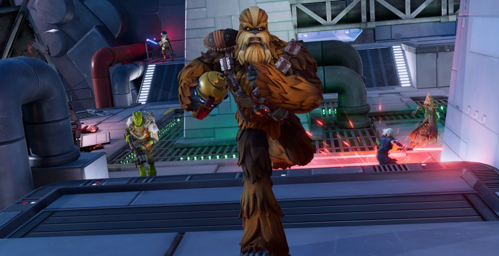 Chewbacca in Star Wars: Hunter in an article detailing it's upcoming Steam release