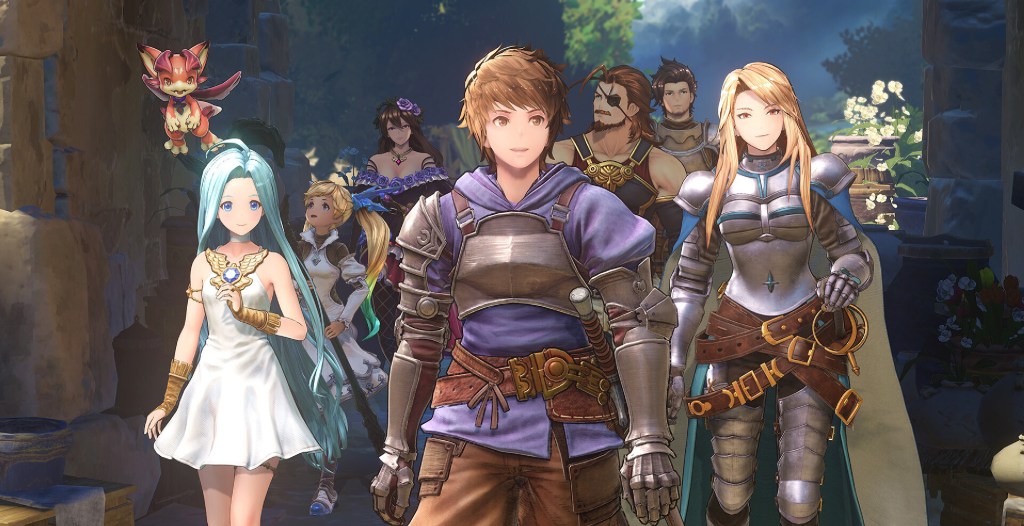 The main party of Granblue Fantasty: Relink