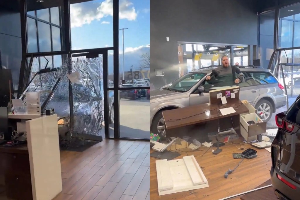 angry-customer-buys-car-then-drives-it-into-dealerships-storefront