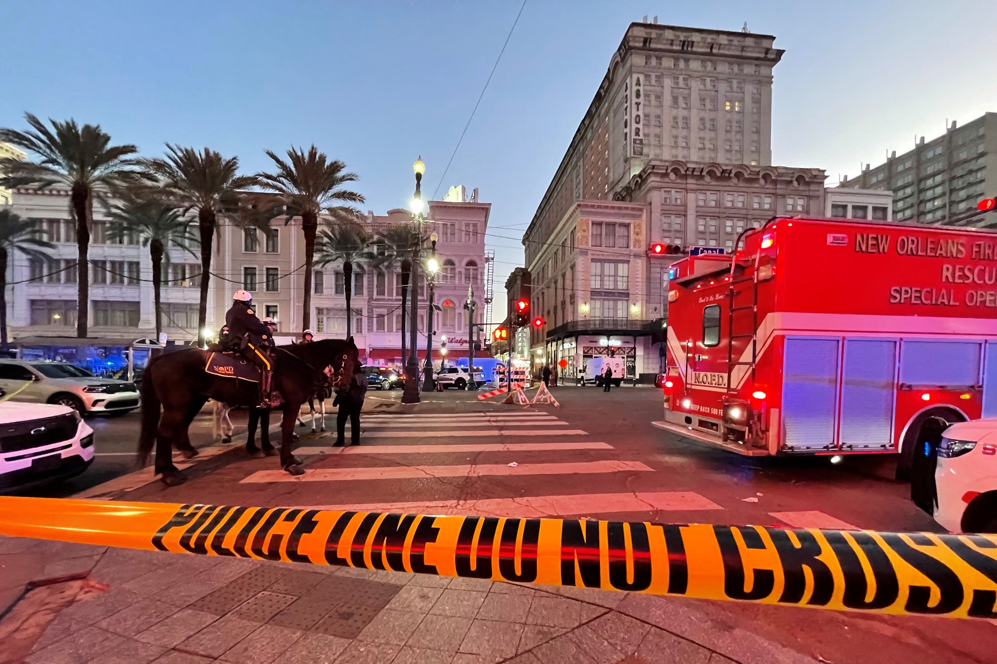 15 Killed, 30 Injured in New Year's Day 'Terrorist Attack' in New Orleans