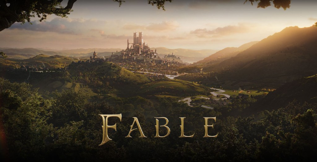 Key art for Fable, which recently got delayed until 2026